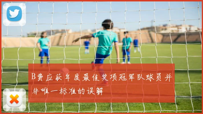 B费应获年度最佳奖项冠军队球员并非唯一标准的误解